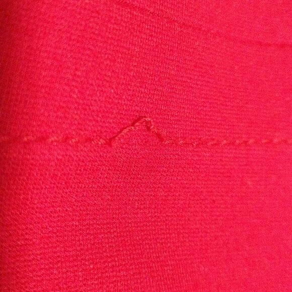 Talbots red short sleeve sheath dress women's size 8 - Picture 9 of 10